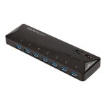 Startech. com hub usb 3. 0 � 7 ports plus ports d�di�s � la charge - concentrateur usb avec station de ...