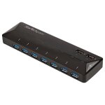 Startech hub usb 3. 0 � 7 ports plus ports d�di�s � la charge - concentrateur usb avec station de charge ...