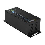 Startech. com hub usb 3. 0 industriel � 7 ports - alimentation externe - protection contre des et les ...