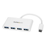 Startech. com hub usb - c - hub usb 3. 0 à 4 ports compact - usb - c vers 4x usb - a - adaptateur usb ... Startech. com hub usb - c - hub usb 3. 0 à 4 ports compact - usb - c vers 4x usb - a - adaptateur usb ...