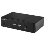 Startech. com kvm switch �cran clavier souris usb � 2 ports displayport 4k 60 hz - commutateur kvm dp ...