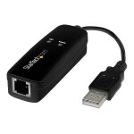 Startech. com modem fax usb 2. 0, matriel externe 56k dial up v. 92 modem / dongle / adaptateur, modem ...
