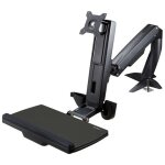 Startech. com support de bureau debout pour �cran, clavier et souris