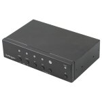 Startech switch et convertisseur automatique avec plusieurs entr�es vers hdmi - displayport, vga et double ...