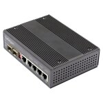 Startech. com switch gigabit ethernet industriel 6 ports 4poe rj45 + 2sfp - commutateur - 1 x 10 / 100 ...
