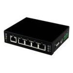 Startech. com switch gigabit ethernet industriel non géré à 5 ports - commutateur gbe à montage mural ... Startech. com switch gigabit ethernet industriel non géré à 5 ports - commutateur gbe à montage mural ...
