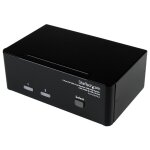 Startech. com switch kvm usb 2 ports dvi vga avec audio - commutateur usb 2. 0 - commutateur �cran - ...