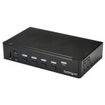Startech switch kvm usb hdmi � 4 ports - commutateur �cran clavier souris hdmi avec hub usb 3. 0 int�gr� ...
