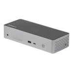 Startech. com dock usb - c - quadruple ecran dp / hdmi - 1x usb - c & 3x usb - a - station d'accueil ...