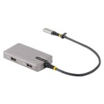 Startech. com usb - c multiport adapter, 4k 60hz hdmi, hdr, 3 - port usb hub, 100w power delivery pass ...
