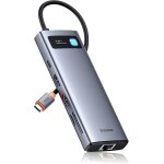 Station d'accueil 4k @ 120 hz, stations d'accueil 9 en 1 2 hdmi double ecran, 1000 mbp ethernet, 100 ...