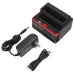 Station d'accueil pour disque dur sata et ide 2. 5 / 3. 5 , boîtier de disque dur, double baie, usb ... Station d'accueil pour disque dur sata et ide 2. 5 / 3. 5 , boîtier de disque dur, double baie, usb ...