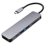Station d'accueil new - usb c hub 6 en 1 type c, 2 ports usb 3. 0, lecteur de carte sd / microsd / tf, ... Station d'accueil new - usb c hub 6 en 1 type c, 2 ports usb 3. 0, lecteur de carte sd / microsd / tf, ...