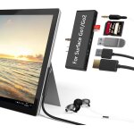 Station d'accueil surface go / go 2 / go 3, adaptateur hdmi hub usb c 6 en 2, 2 ports usb 3. 0 (5 gb ...