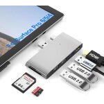 Station d'accueil surface pro 6 / pro 5 / pro 4 adaptateur hub usb 3. 0 hdmi 4k, lecteur de cartes mmoire ...