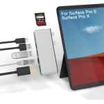 Station d'accueil surface pro x usb avec 4k hdmi, avec port ethernet gigabit, transport haute vitesse ... Station d'accueil surface pro x usb avec 4k hdmi, avec port ethernet gigabit, transport haute vitesse ...
