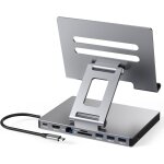 Station d'accueil usb c hub, adaptateur 9 - en - 1 pour ipad pro m4 m2 13 12, 9 11 pouces, pliable avec ...