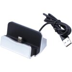 Station de charge de bureau usb type c compatible multi appareils support stable pour recharge rapide ...