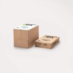 Steinbeis n1 classic white, papier 100% recycl�, teinte naturelle, 80g, a4, ange bleu, 5x500f