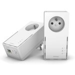 Strong powerline 1300 duo - kit d'adaptation pour courant porteur - gige, homeplug av (hpav), homeplug ...