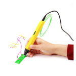 Stylo 3d pour enfants jouet educatif temp�rature r�glable ecran oled jaune yonis