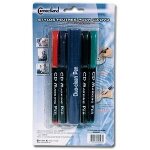 Stylos cd / dvd 4 couleurs avec 1 correcteur