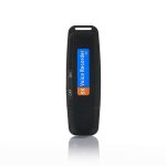 Stylo enregistreur vocal audio numrique u - disk, cl usb jusqu' 32 go micro - tf