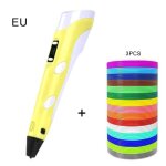 Stylo � filament pour peinture et dessin 3d, consommable d'imprimante en pla / abs, 3m