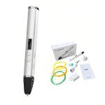 Stylo d'impression 3d avec ecran oled contr�le thermique pr�cis 3 vitesses argent yonis