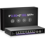 Subzonal - 10 ports 2. 5gb commutateur ethernet non géré avec 8 ports 2. 5g base - t + 2 ports 10g sfp ... Subzonal - 10 ports 2. 5gb commutateur ethernet non géré avec 8 ports 2. 5g base - t + 2 ports 10g sfp ...