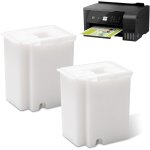 Subzonal - lot de 2 tampons encreurs de rechange compatibles avec les imprimantes epson ecotank et - ...