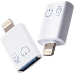Subzonal - 2pcs adaptateur m�le vers usb femelle c�ble otg synchronisation des donn�es, vers usb a convertisse ...