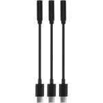 Subzonal - lot de 3 adaptateurs c�ble usb - c vers jack 3, 5 mm pour ecouteurs st�r�o, compatible t�l�phones ...