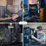 Subzonal - 3 cbles sata - 3 6 gb / s ¿ 30 cm, droit (cble de donnes, 6 gbit / s, sata - iii / serial ...