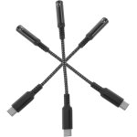 Subzonal - 3 pi�ces adaptateur usb - c vers jack c�bles pour smartphones type - c sans prise casque alliage ...
