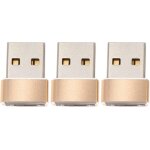 Subzonal - 3pi�ces lot de adaptateurs usb vers type - c convertisseurs portables pour transfert de donn�es ...