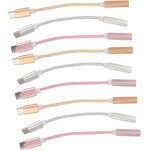 Subzonal - 9pi�ces adaptateur usb c vers jack pour ecouteurs c�ble audio pour smartphones et ordinateurs ...