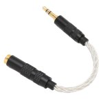 Subzonal - adaptateur 4, 4 mm vers 3, 5 mm, c�ble adaptateur pour casque, c�ble adaptateur 4, 4 mm �quilibr� ...