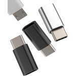 Subzonal - adaptateur micro usb vers usb c(lot de 3)type c android convertisseur de c�ble de charge pour ...