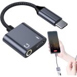 Subzonal - adaptateur usb c 3, 5 mm - adaptateurs de casque de type c, c�ble audio, charge rapide, connecteur ...