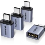 Subzonal - adaptateur usb c vers usb a 3. 2 10gbps otg lot de 4 adaptateur type - c m�le vers type - ...