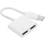 Subzonal - adaptateur usb - c vers prise audio c�ble r�partiteur pour deux casques charge appareil t�l�phone ...