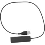 Subzonal - adaptateur usb pour casque connexion fiable pour pc et t�l�phone fixe c�ble portable l�ger ...