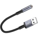 Subzonal - adaptateur usb vers 3, 5 mm usb vers c�ble 3, 5 mm pour casque, fen�tre, ordinateur portable, ...
