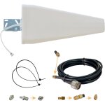 Subzonal - antenne directionnelle 12dbi pour 5g / 4g / lte / wifi, usage extérieur, 698 - 960 mhz & 1710 ... Subzonal - antenne directionnelle 12dbi pour 5g / 4g / lte / wifi, usage extérieur, 698 - 960 mhz & 1710 ...