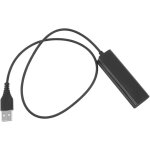 Subzonal - c�ble adaptateur rj9 vers usb pour casque connecteur femelle pour t�l�phone et pratique utilisation ...