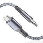 Subzonal - cable auxiliaire pour iphone 17 17e air 16 1. 2m, type c vers 3. 5mm audio aux adaptateur, ...