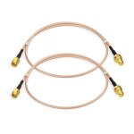 Subzonal - cble rp - sma rallonge antenne wifi 60cm adaptateur de rp - sma mle  femelle rg316 pour ...