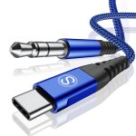 Subzonal - c�ble usb c vers jack 3. 5mm 1. 2m, usb type - c vers jack 3, 5 mm, pour iphone 17, 16, 15 ...