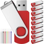 Subzonal - cl usb 2. 0 16 go lot de 10 cles usb disque flash usb pivotante clef usb 16go mmoire stick ...